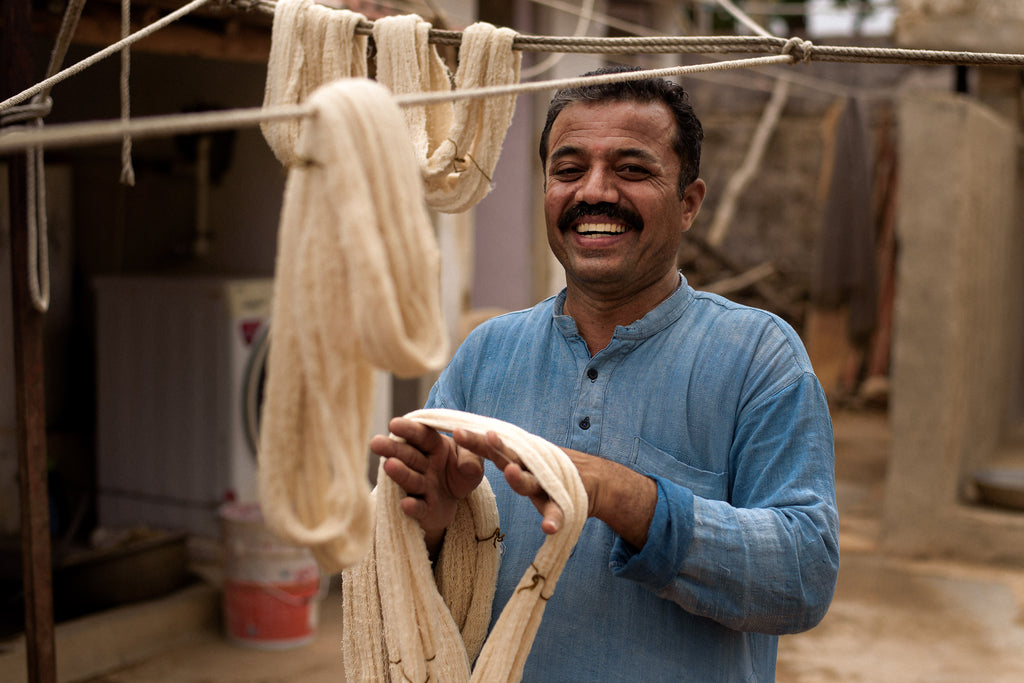 Meet our Master Craftsman, Vankar Shamji Vishram.