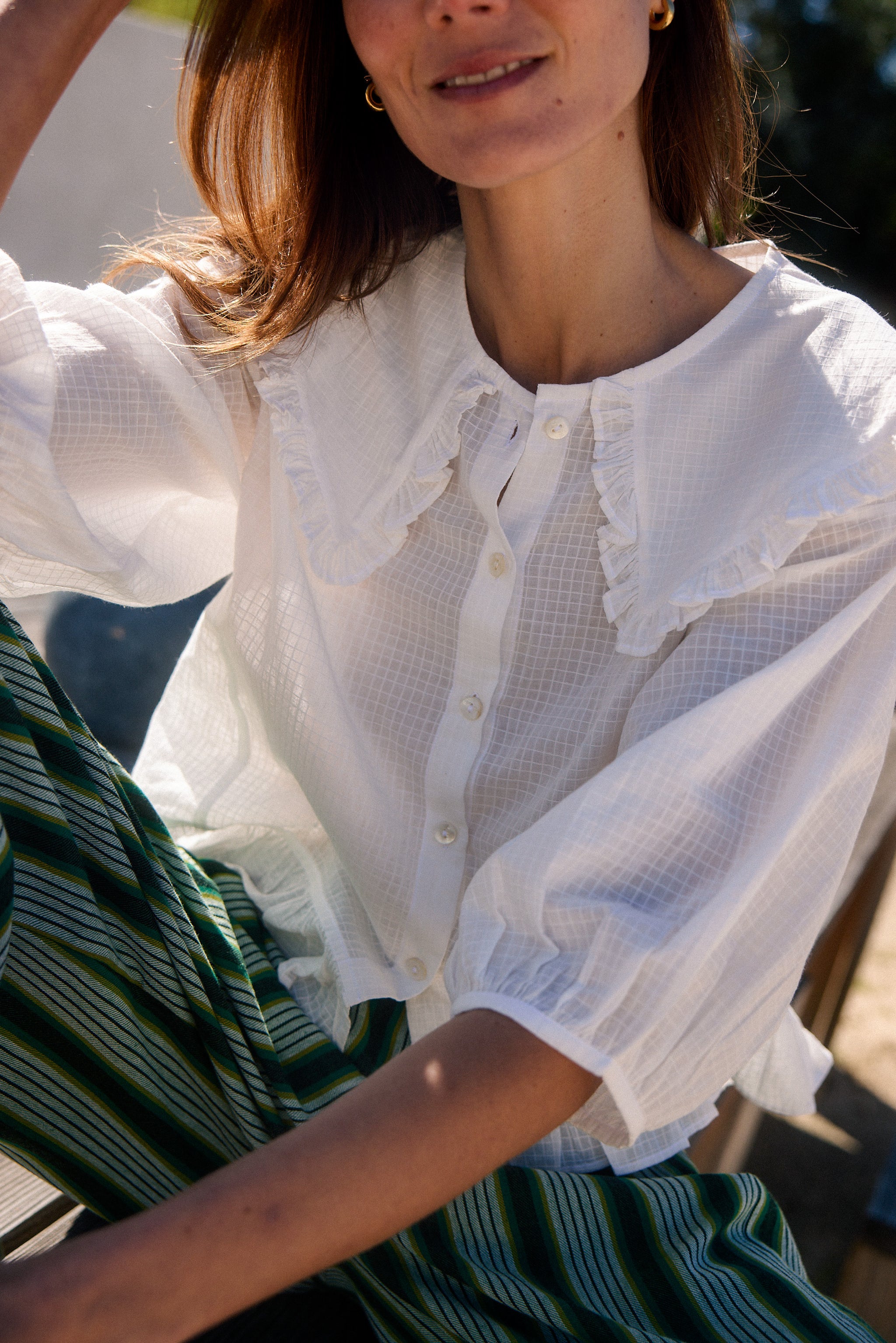 Soor Ploom SS25 – MamaOwl SOOR PLOOM Frill Collar Clove