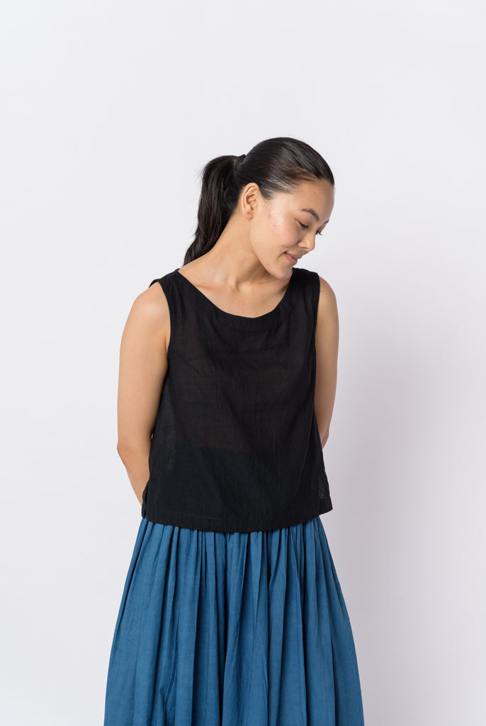 Classic black tank top, sustainable women's clothing, sustainable women's fashion, organic clothing, organic cotton ladies clothing, cotton com clothing, cotton dress clothes, organic women's clothing, women's cotton clothing brands, minimal clothing brands, minimalist clothing shop