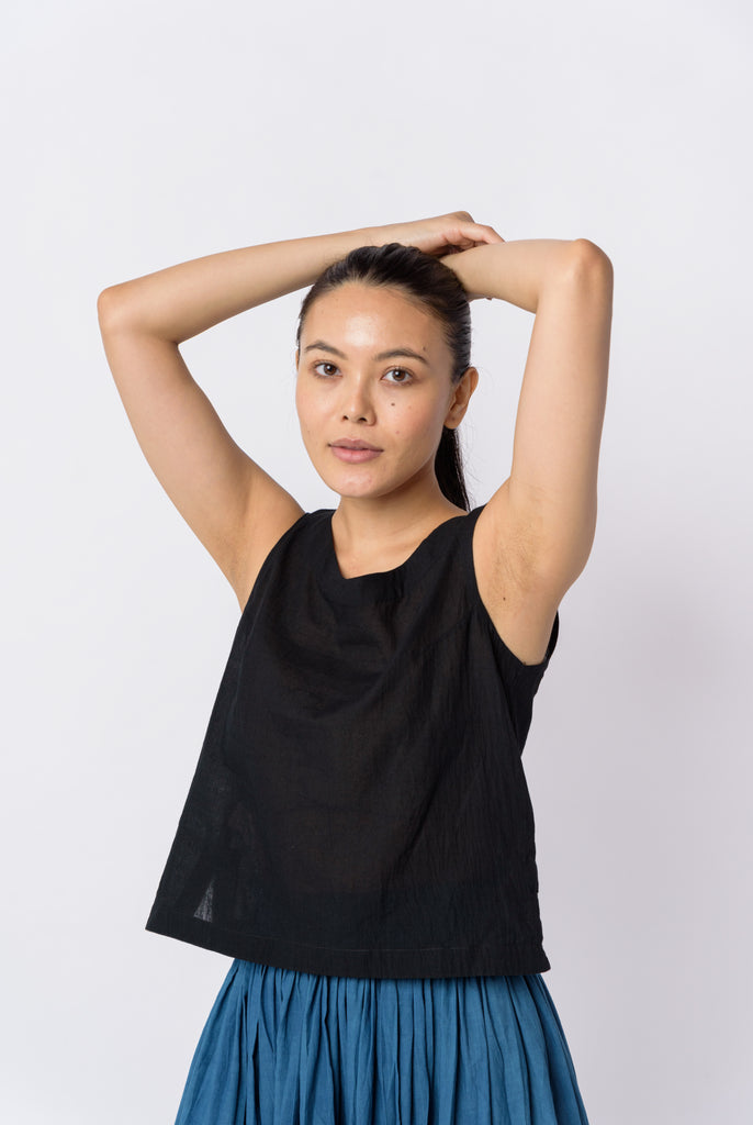 Classic black tank top, sustainable women's clothing, sustainable women's fashion, organic clothing, organic cotton ladies clothing, cotton com clothing, cotton dress clothes, organic women's clothing, women's cotton clothing brands, minimal clothing brands, minimalist clothing shop