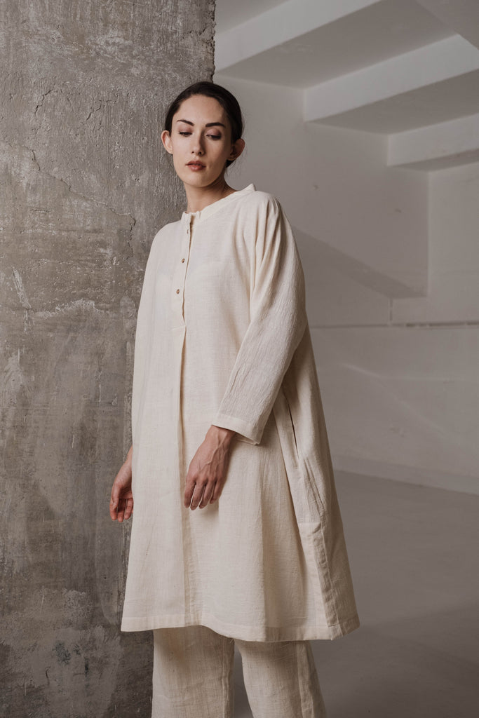 Oversized-Organic Cotton Tunic-100-organic-cotton-women's-clothing