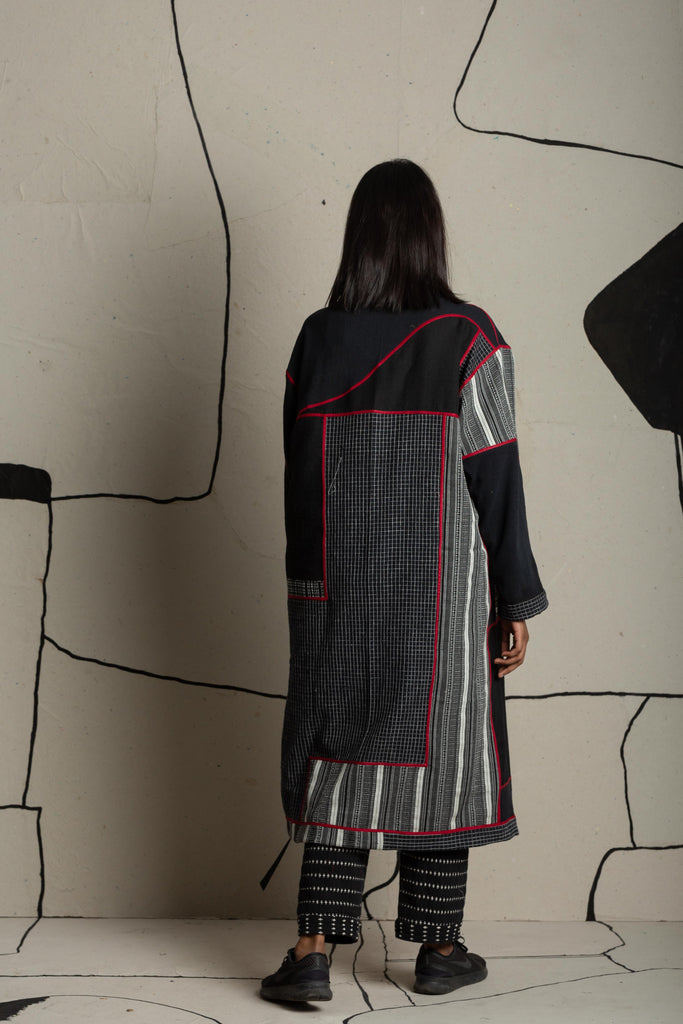 Reversible patch-work jacket, eco friendly clothing stores, eco friendly fashion collection, organic jackets women's, women's organic dresses, clothing and accessories store, clothing brands, earthy women's clothes, eco friendly women's clothing, classic casual wardrobe, classic casual women's clothing