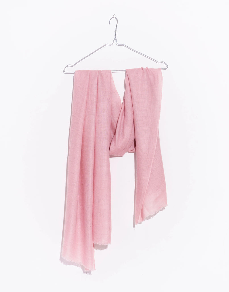 Cashmere-stole-manufacturers-from-India-Rose-pink-pashmina-stole